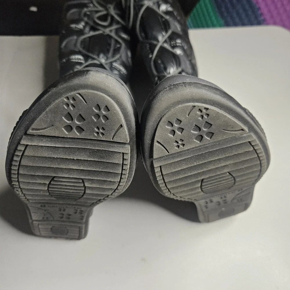 Naturalizer Womens Boots 8.5W Windy Silver Grey N5 Comfort‎ Waterproof Snow